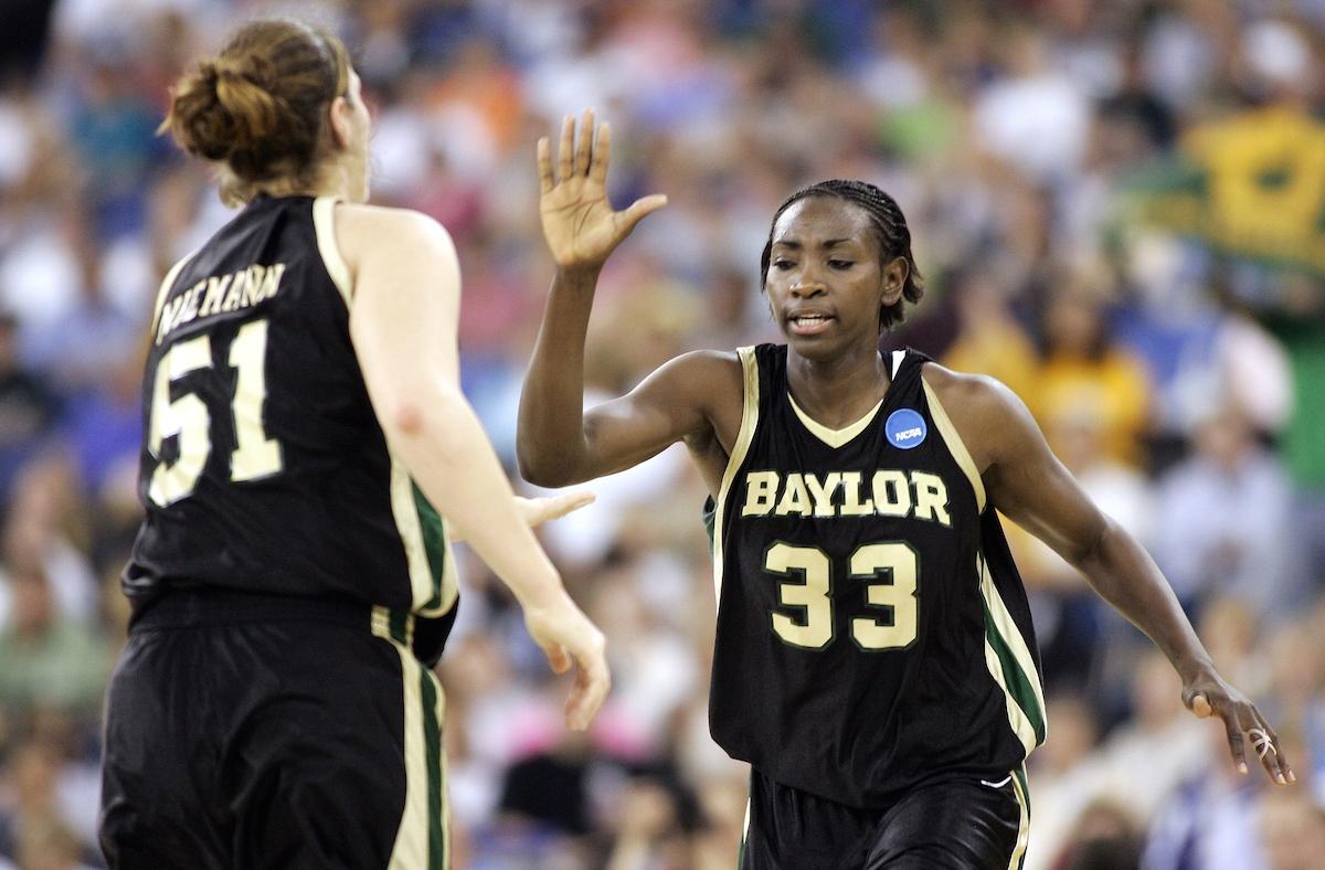 Sophia Young in Baylor's 2005 title game