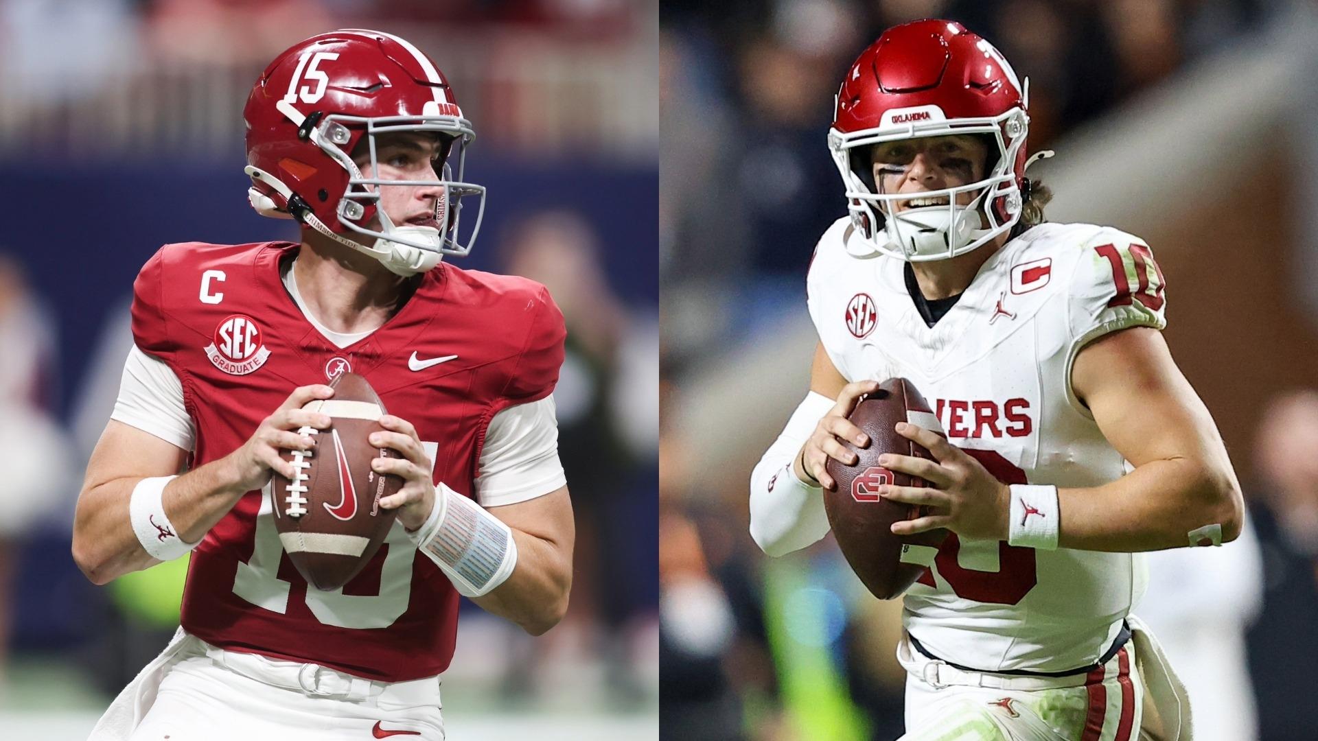 No. 9 Alabama faces No. 8 Oklahoma in the 2025 College Football Playoff